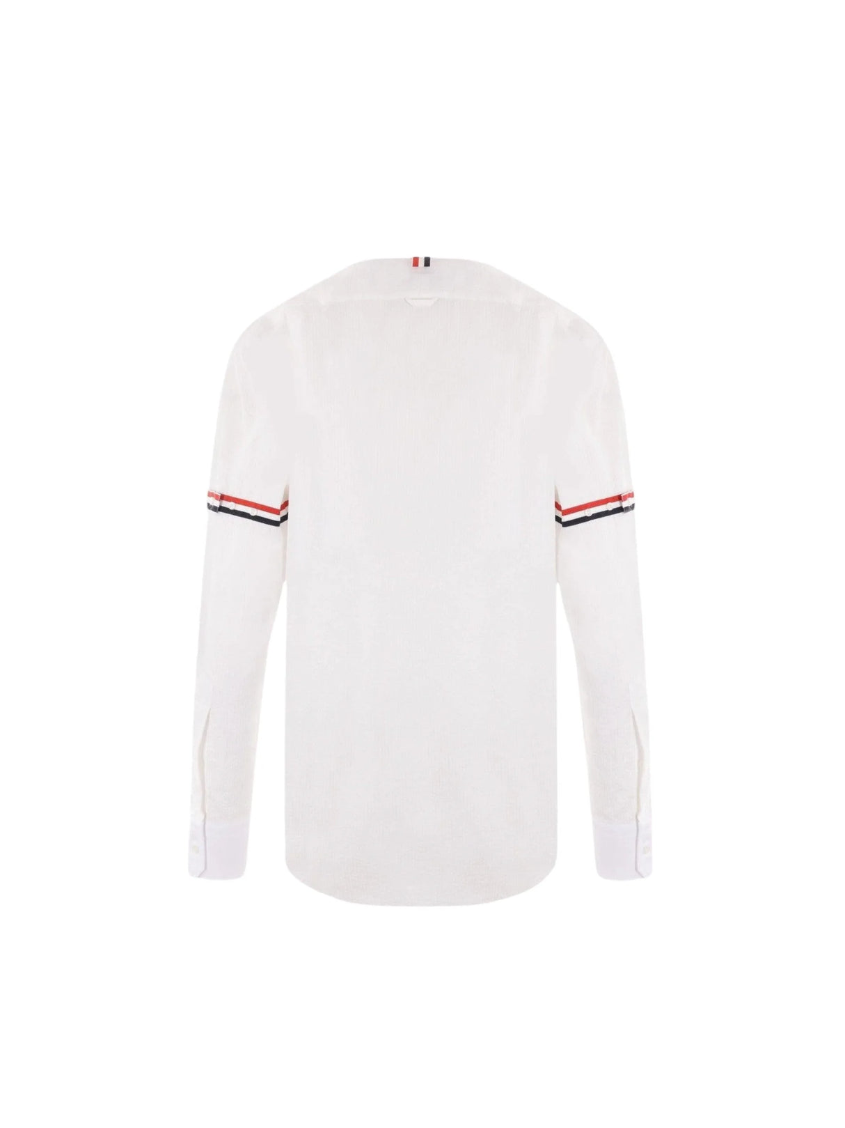 Seersucker Shirt-THOM BROWNE-JOHN JULIA