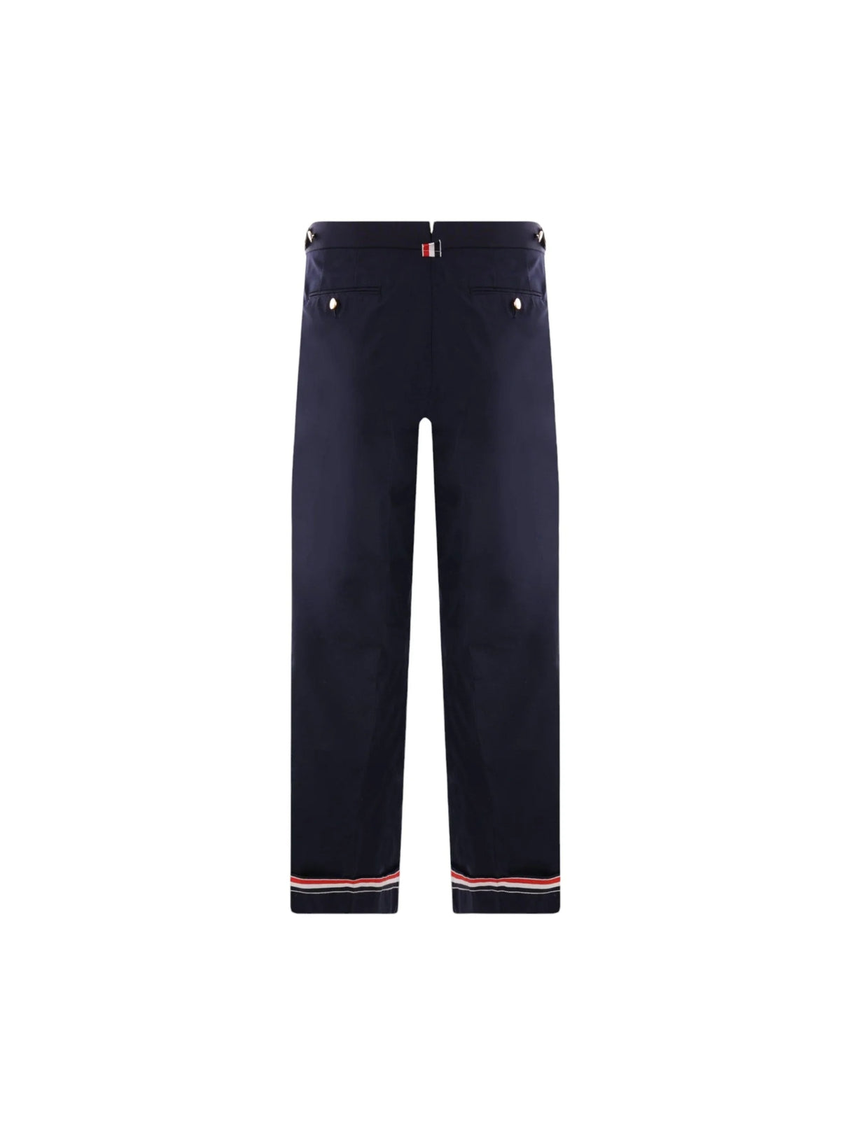 Technical Grain De Poudre Cropped Pants-THOM BROWNE-JOHN JULIA