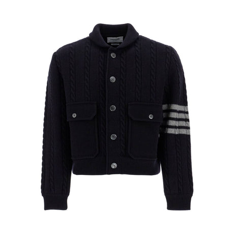 THOM BROWNE-Wool 4 Bar B -JOHN JULIA.