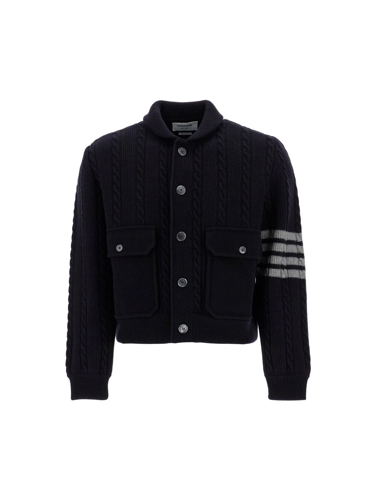 THOM BROWNE-Wool 4 Bar B -JOHN JULIA.