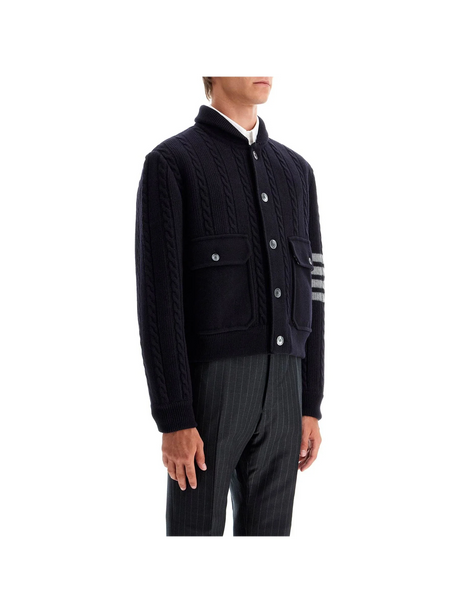 THOM BROWNE-Wool 4 Bar B -JOHN JULIA.