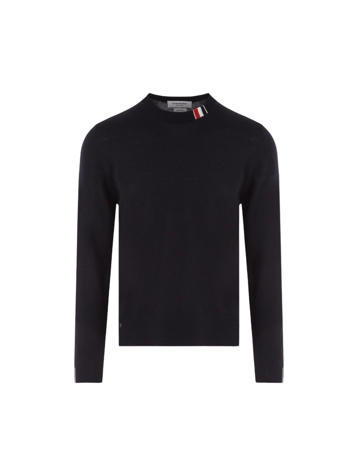 THOM BROWNE-Wool Sweater-JOHN JULIA