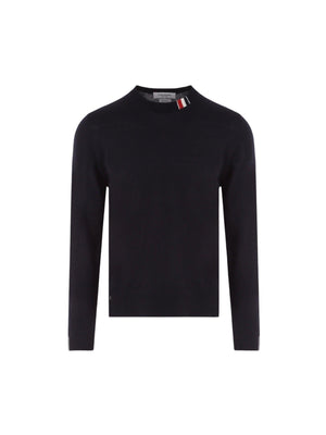 THOM BROWNE-Wool Sweater-JOHN JULIA