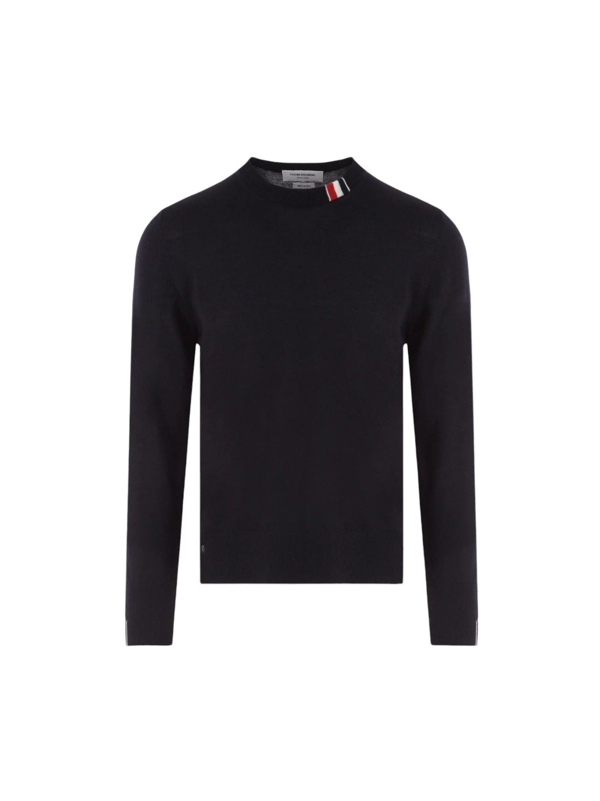 THOM BROWNE-Wool Sweater-JOHN JULIA