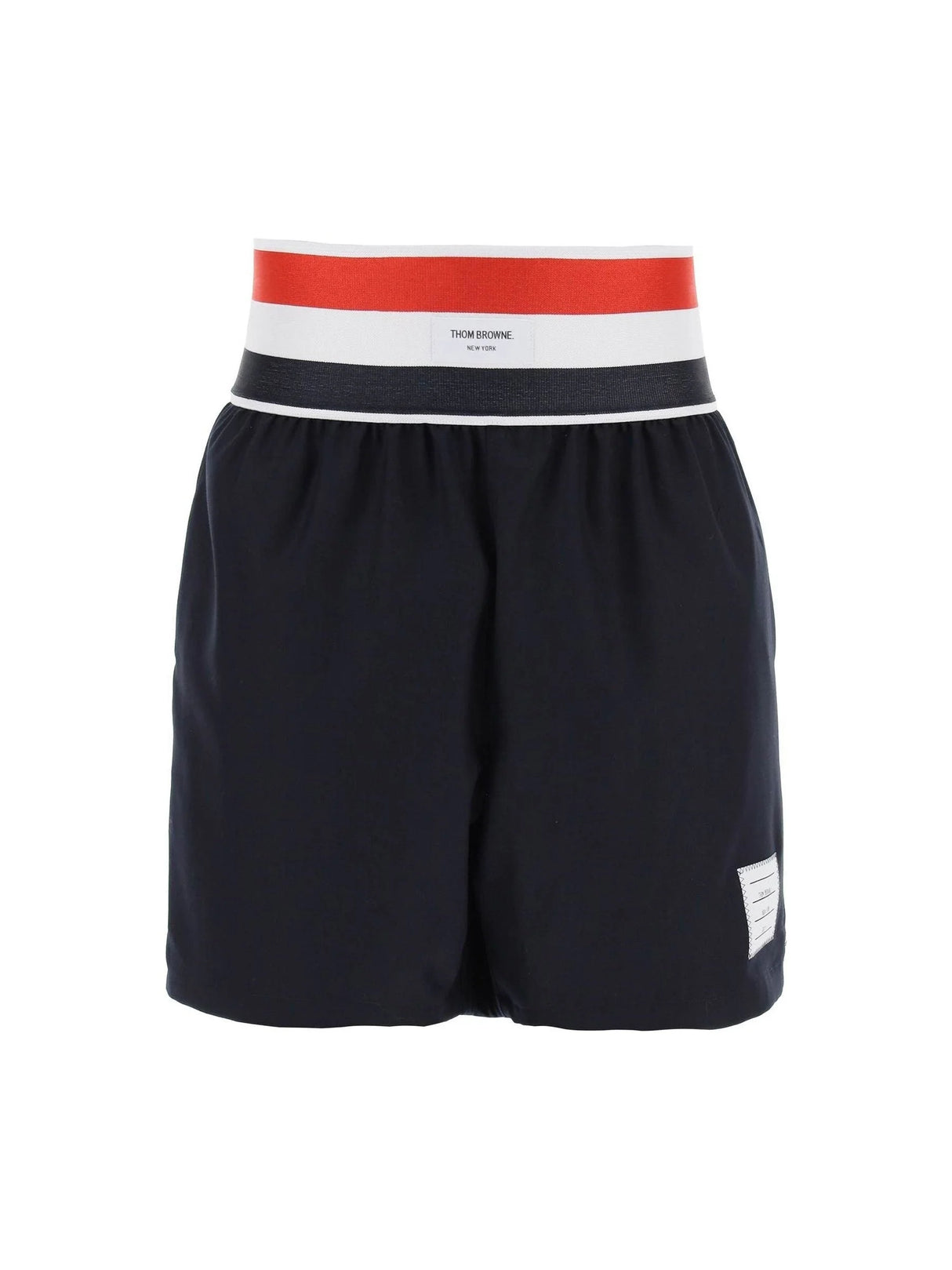 Wool Twill Elastic Waistband Shorts - 000 - Men > Clothing > Trousers > Bermudas and Shorts