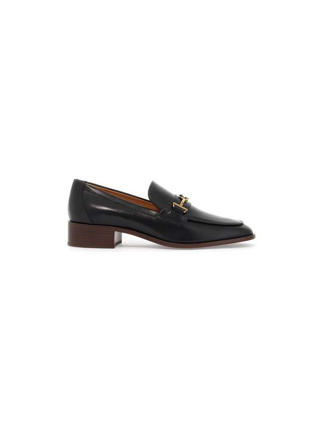 TOD'S-Brushed Leather Loafers -JOHN JULIA.