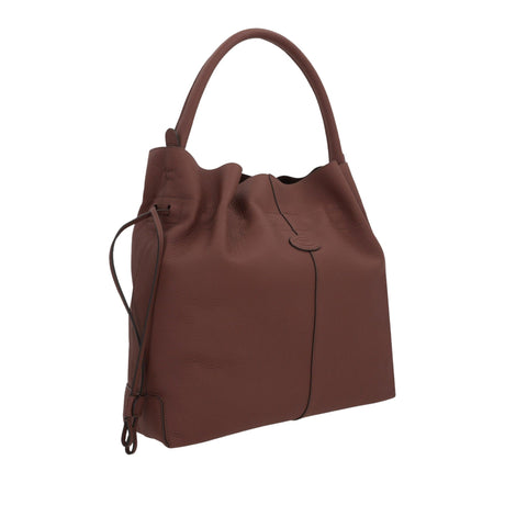 Di Bag Medium Grainy Leather Handbag-TOD'S-JOHN JULIA