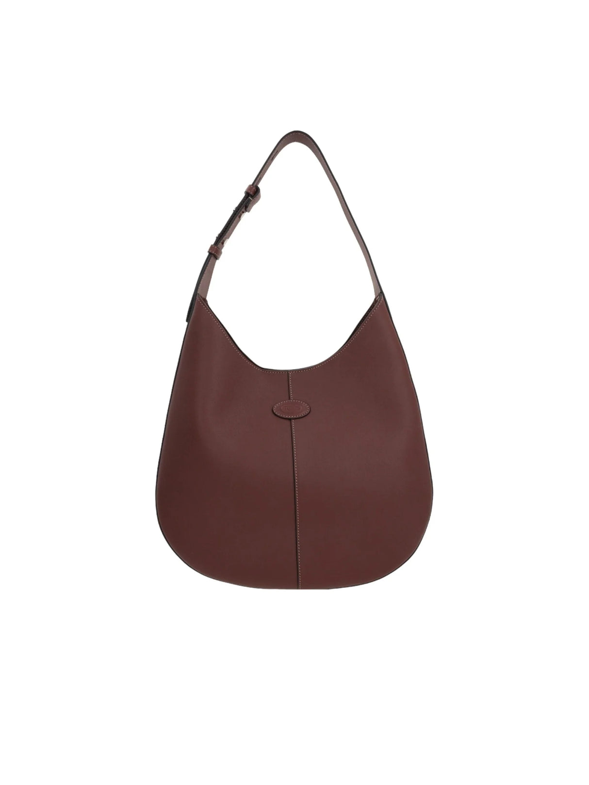 TOD'S-Di Bag Small Smooth Leather Hobo Bag-JOHN JULIA