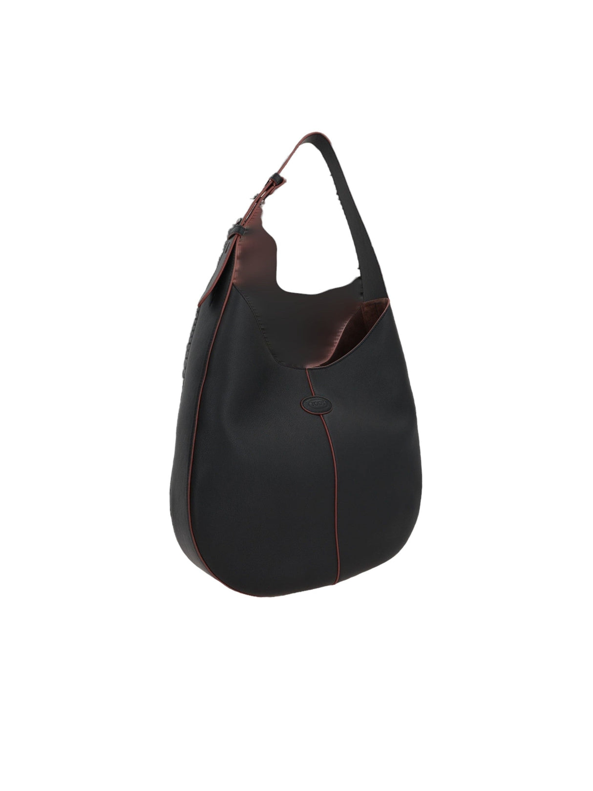 Di Bag Small Smooth Leather Hobo Bag-TOD'S-JOHN JULIA