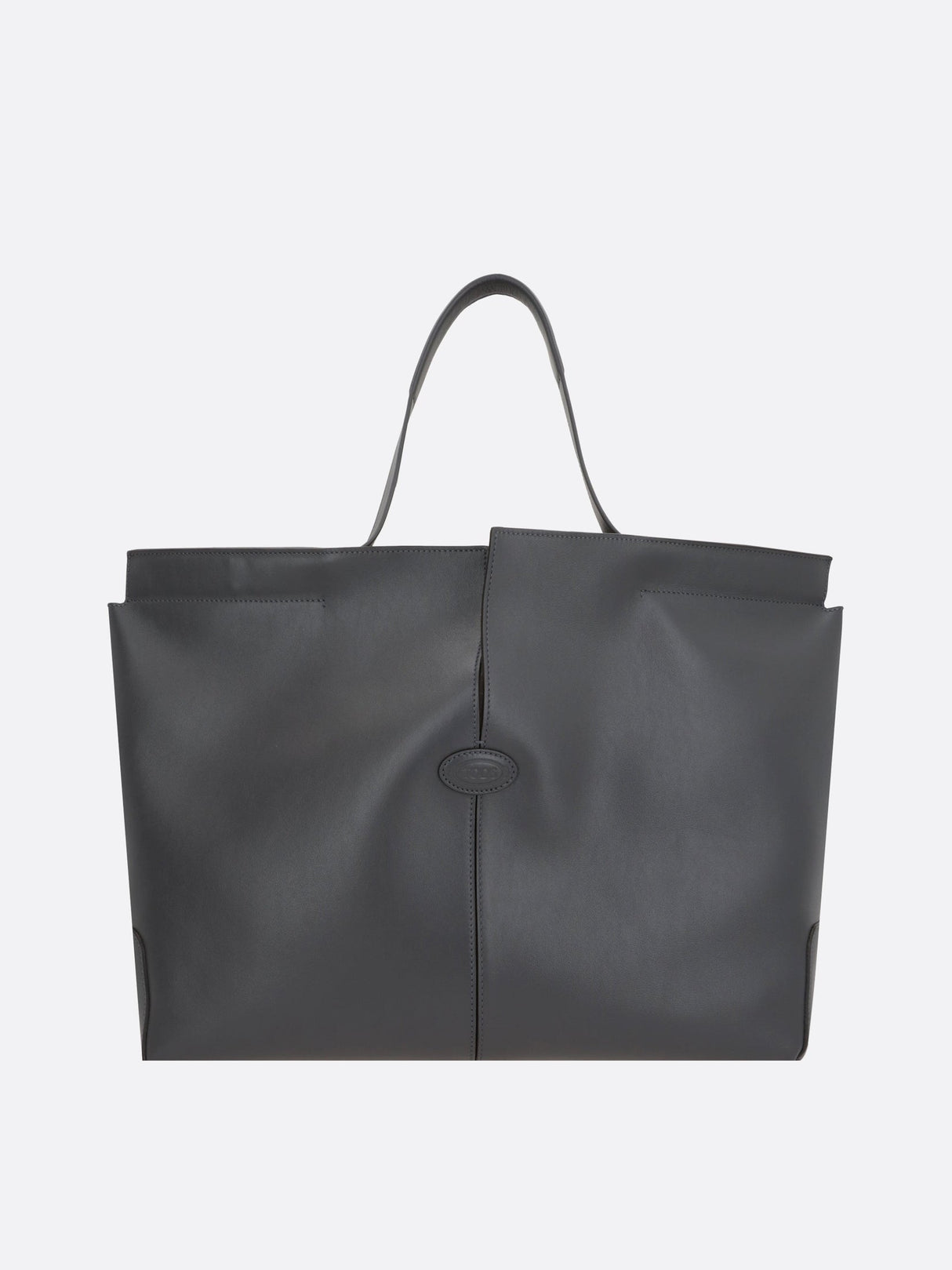 Tod'S Di Folio Medium Smooth Leather Shopping Bag