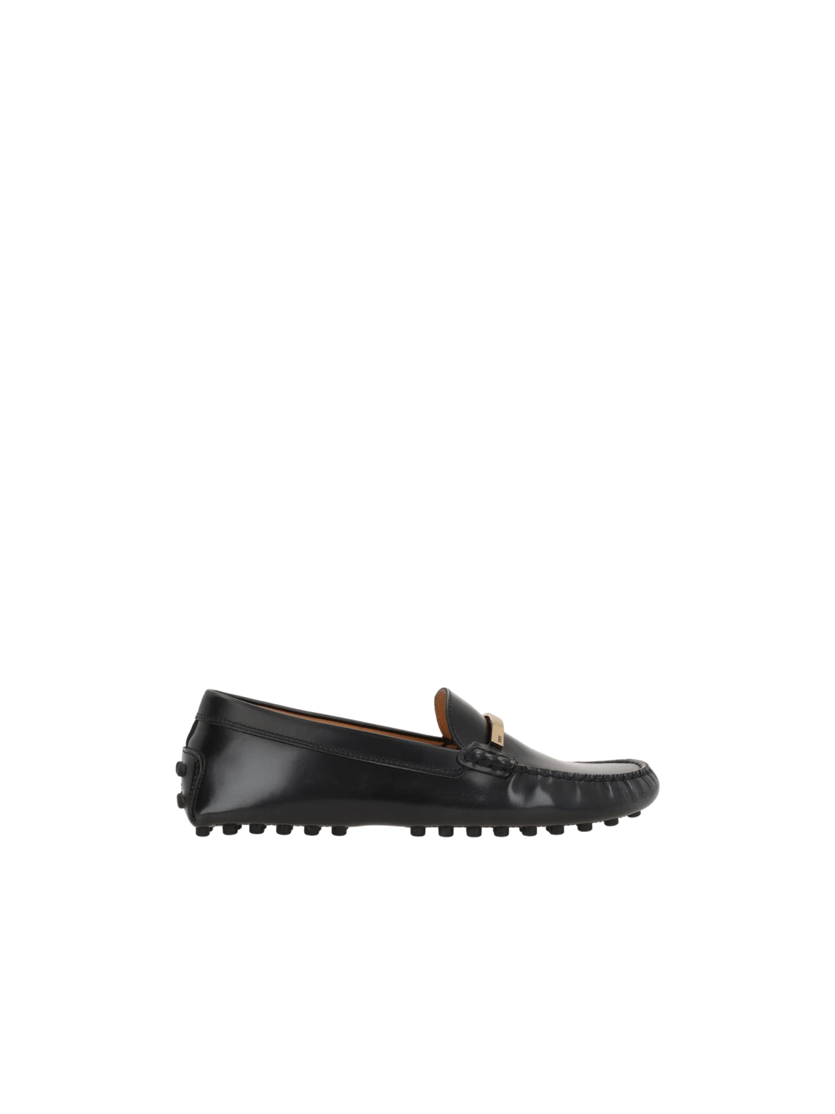 Gommino Brushed Leather Loafers-TOD'S-JOHN JULIA