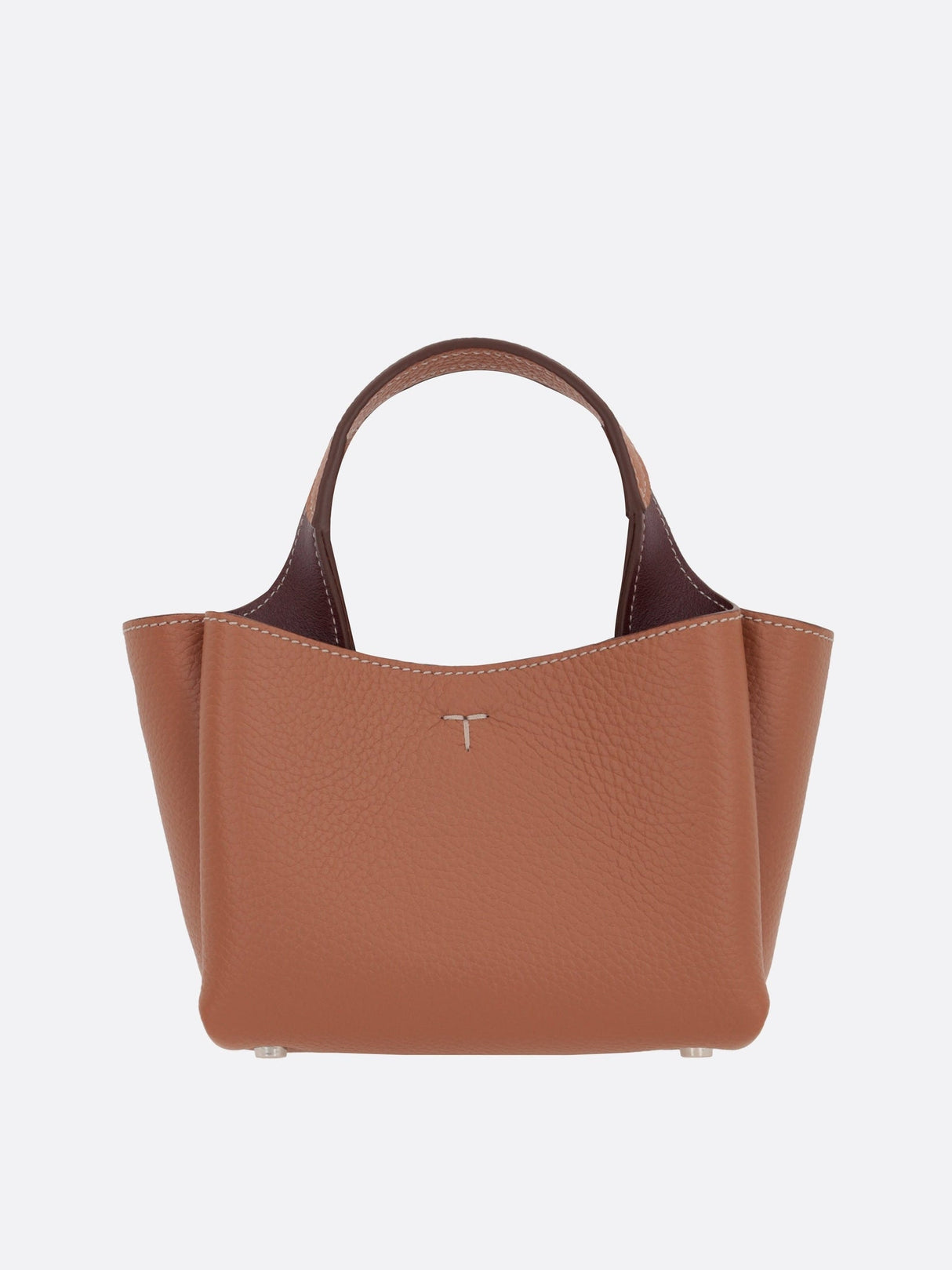 TOD'S-Grainy Leather Micro Tote Bag-JOHN JULIA