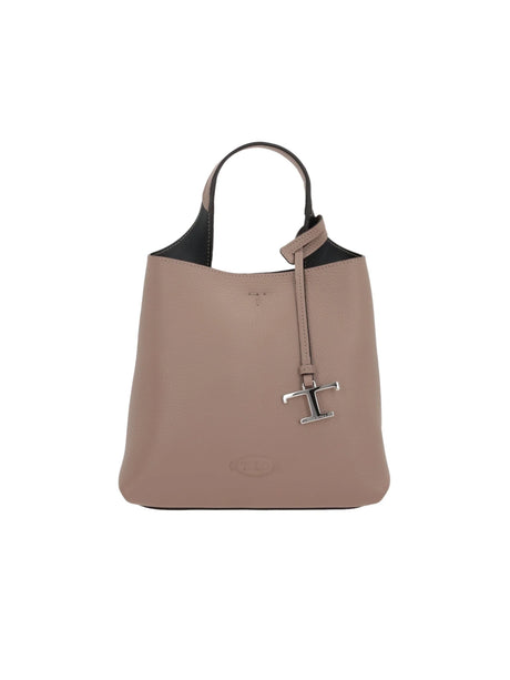 TOD'S-Grainy Leather Mini Handbag-JOHN JULIA