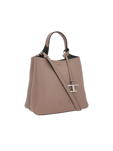 TOD'S-Grainy Leather Mini Handbag-JOHN JULIA