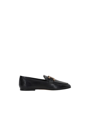 Kate Brushed Leather Loafers TOD'S