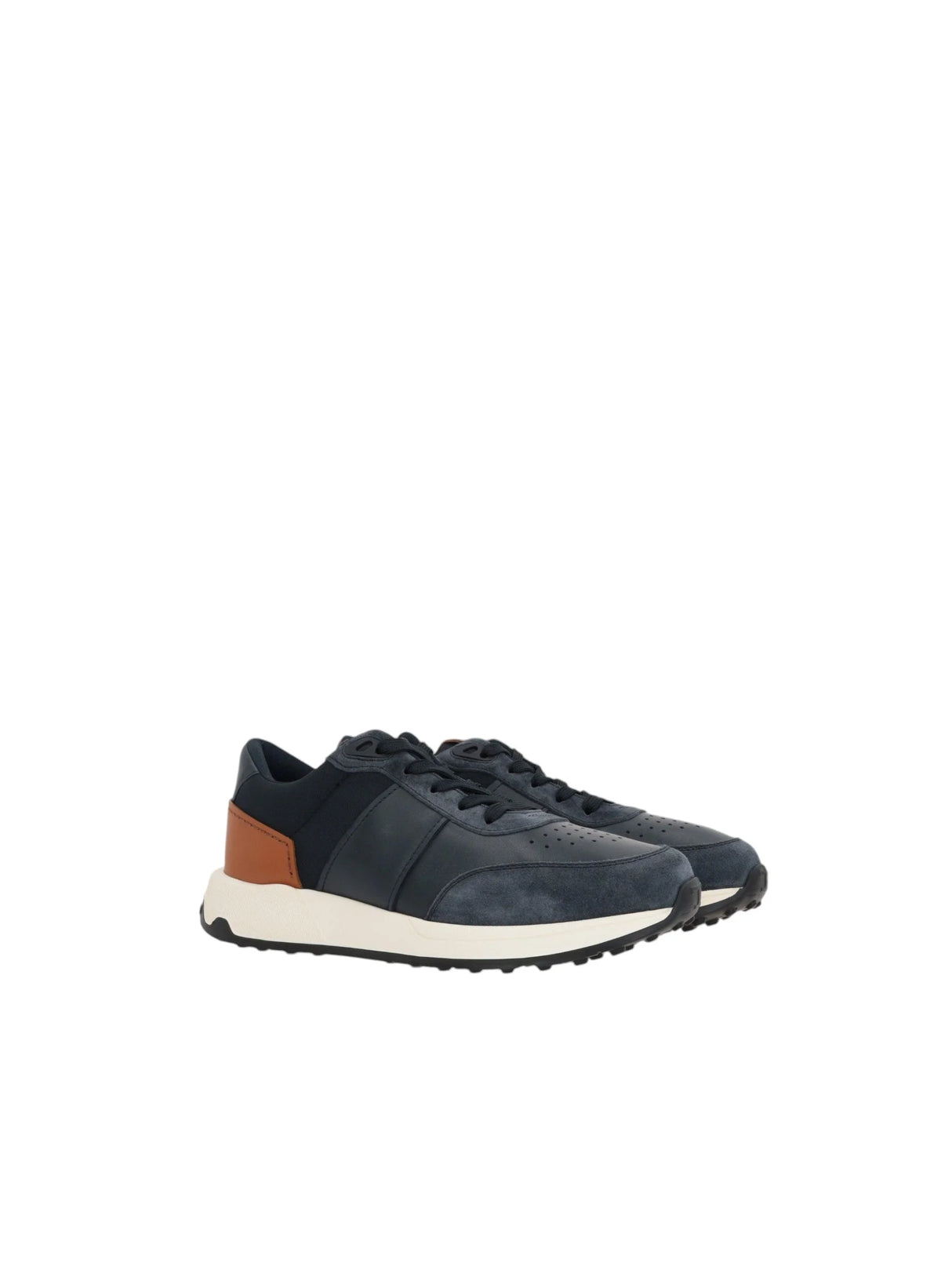 Leather Suede Fabric Sneakers-TOD'S-JOHN JULIA