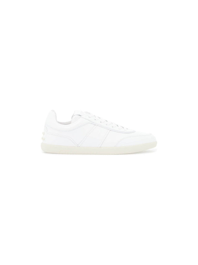 TOD'S-Leather Sneaker Tabs With -JOHN JULIA.