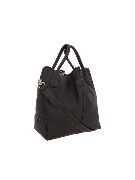 Smooth Leather Medium Handbag-TOD'S-JOHN JULIA