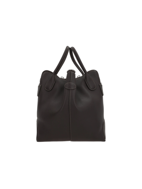 Smooth Leather Medium Handbag-TOD'S-JOHN JULIA