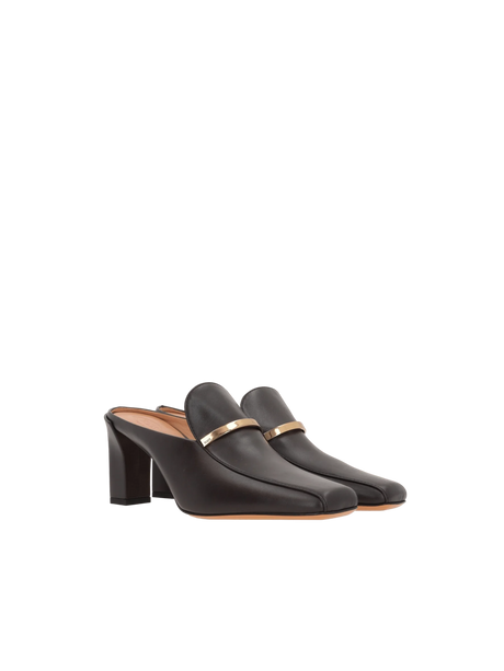 Smooth Leather Mules-TOD'S-JOHN JULIA