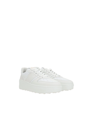 Smooth Leather Platform Sneakers-TOD'S-JOHN JULIA