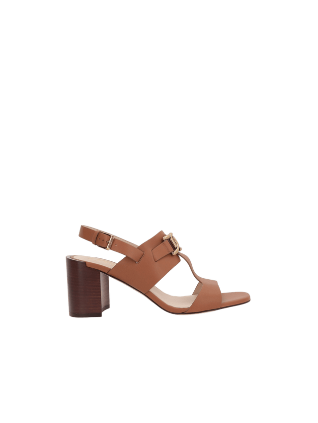 Smooth Leather Sandals-TOD'S-JOHN JULIA