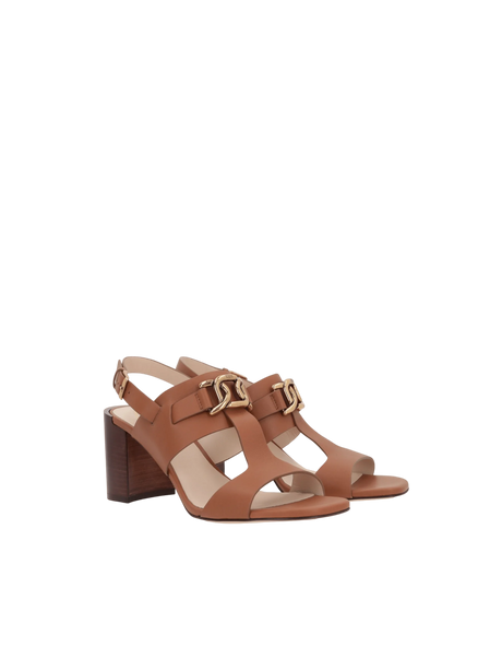 Smooth Leather Sandals-TOD'S-JOHN JULIA