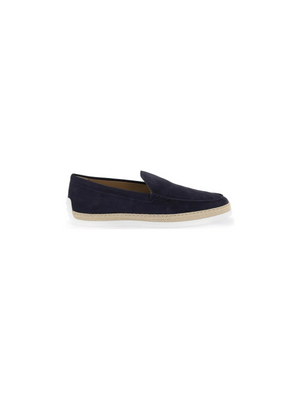 Suede and Raffia Slip-Ons TOD'S JOHN JULIA.