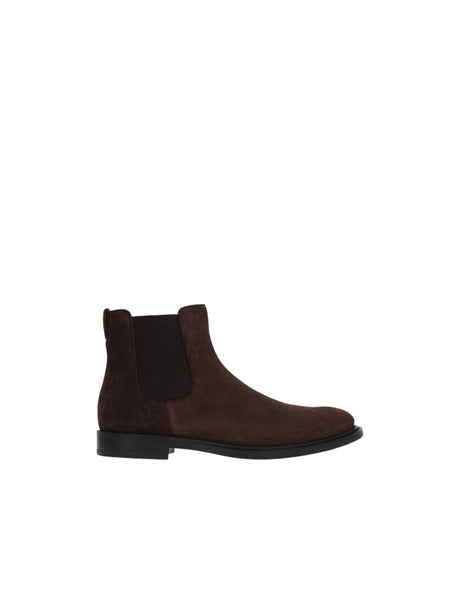 Suede Chelsea Boots-TOD'S-JOHN JULIA