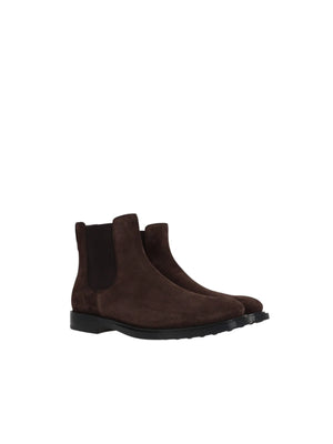 Suede Chelsea Boots-TOD'S-JOHN JULIA