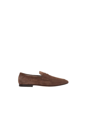 Suede Loafers-TOD'S-JOHN JULIA