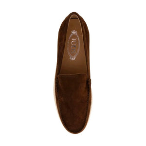 Suede Slip On With Rafia Insert TOD'S JOHN JULIA.