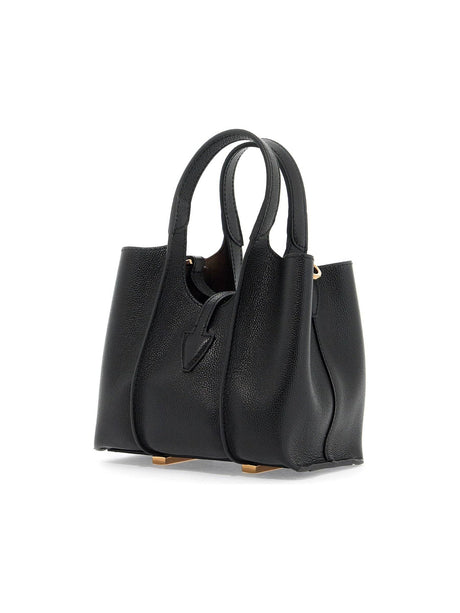 T Timeless Grained Leather Mini Bag