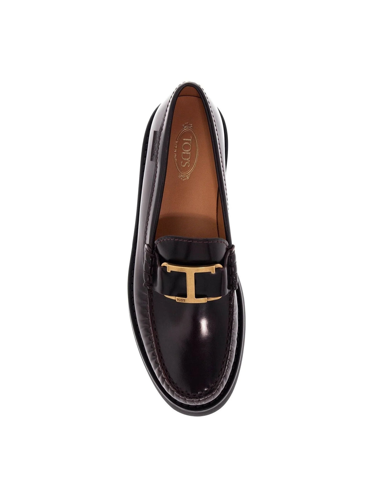 TOD'S-T Timeless Leather Loafers -JOHN JULIA.