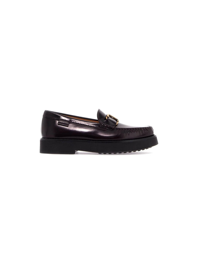 TOD'S-T Timeless Leather Loafers -JOHN JULIA.