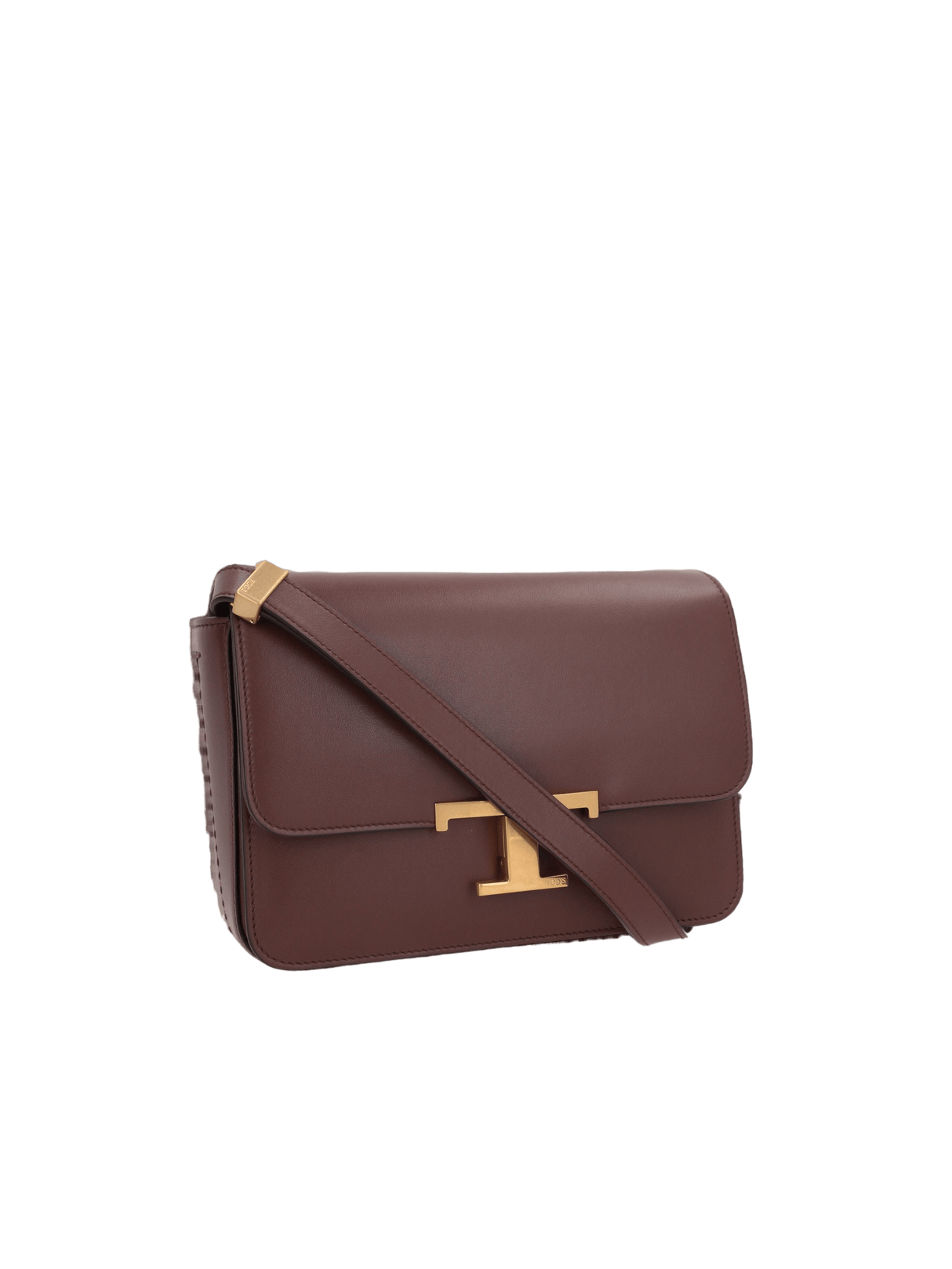 T Timeless Smooth Leather Shoulder Bag-TOD'S-JOHN JULIA