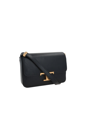 T Timeless Smooth Leather Shoulder Bag-TOD'S-JOHN JULIA