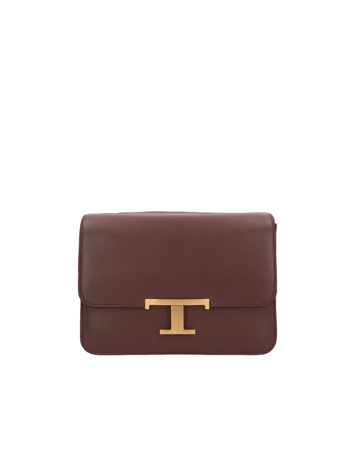 T Timeless Smooth Leather Shoulder Bag-TOD'S-JOHN JULIA