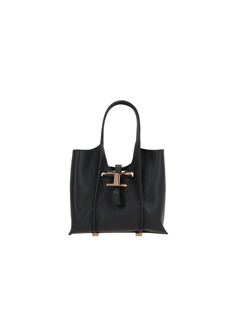 Timeless Micro Grainy Leather Handbag-TOD'S-JOHN JULIA