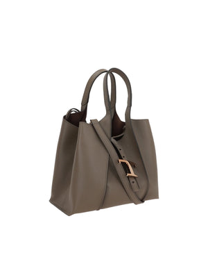 Timeless Mini Grainy Leather Handbag-TOD'S-JOHN JULIA