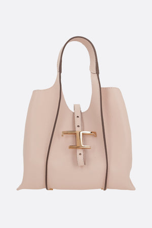 Timeless Mini Grainy Leather Handbag