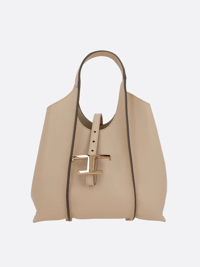 Timeless Mini Grainy Leather Handbag