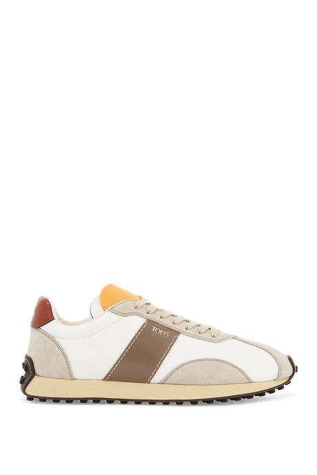 Vintage Leather And Canvas T Sneakers