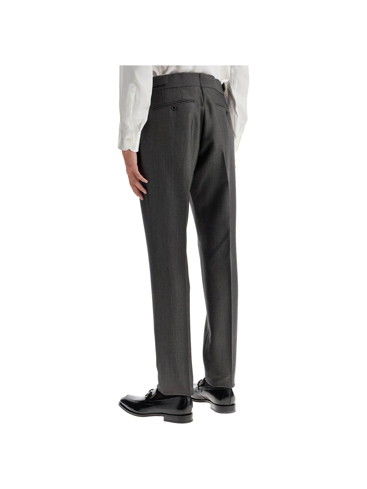 Atticus Wool And Mohair Mikado Trousers TOM FORD