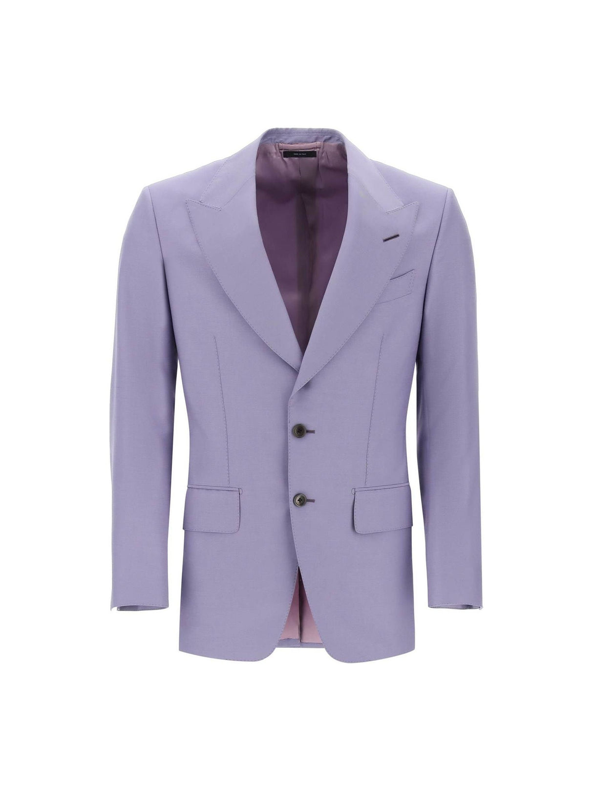 Atticus Wool-Silk Twill Blazer