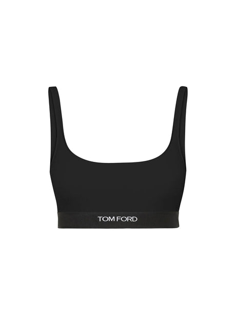 Bralette With Logo Band