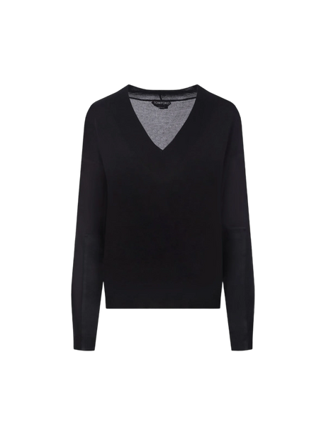 Cashmere Silk Blend Sweater-TOM FORD-JOHN JULIA