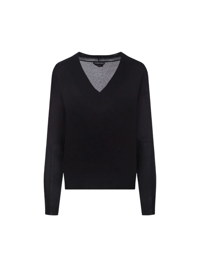 Cashmere Silk Blend Sweater-TOM FORD-JOHN JULIA