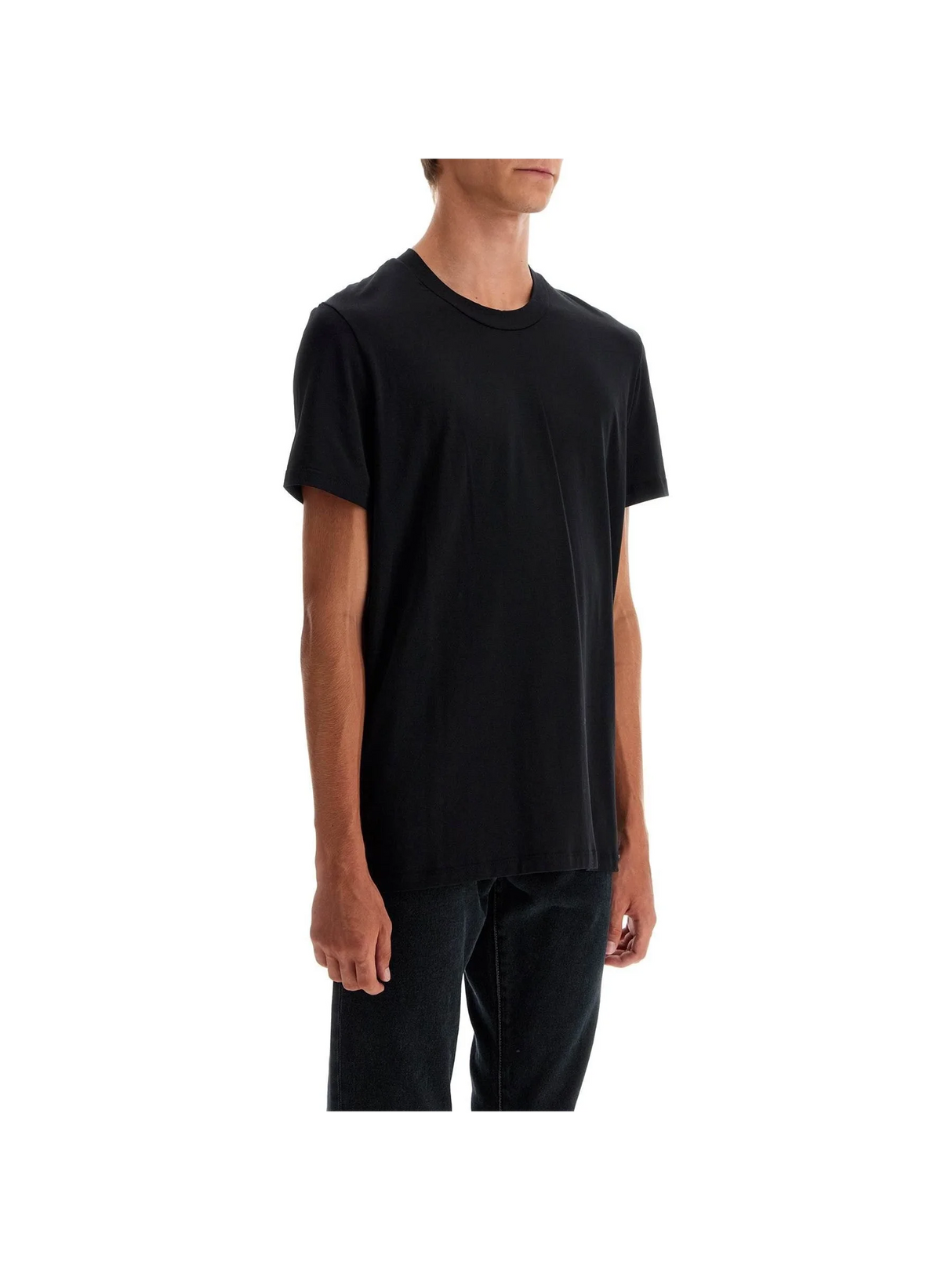 TOM FORD-Cotton And Modal Crewneck T-Shirt -JOHN JULIA.