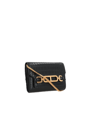 Crocodile Embossed Leather Mini Whitney Crossbody Bag-TOM FORD-JOHN JULIA